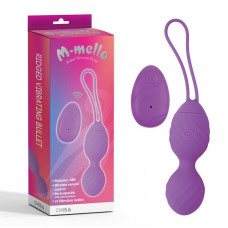 Huevo Vibrador Control Remoto Ridged USB Silicona 7.4