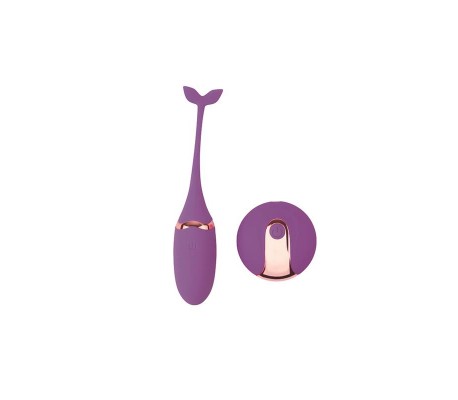 Bala Vibradora Control Remoto Beckoning Beats USB Silicona 5,9