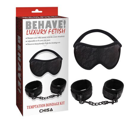 Kit Esposas y Antifaz Temptation