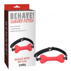 Mordaza Hueso Doggle Bone Bit Rojo