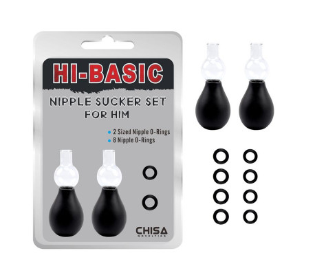 Bombas para Pezones Set for Him
