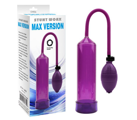Bomba de Succión para el Pene MAX Version Purpura