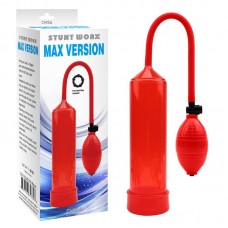 Bomba de Succion para el Pene MAX Version Rojo
