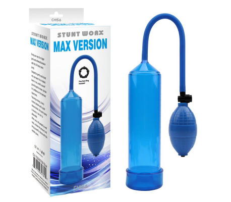 Bomba de Succion para el Pene MAX Version Azul