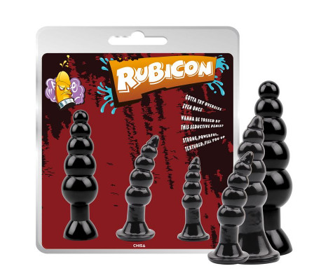 Kit 3 Plug Anal Late Night Pleasure Kit