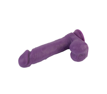 Dildo Dual Density Purple 8.2