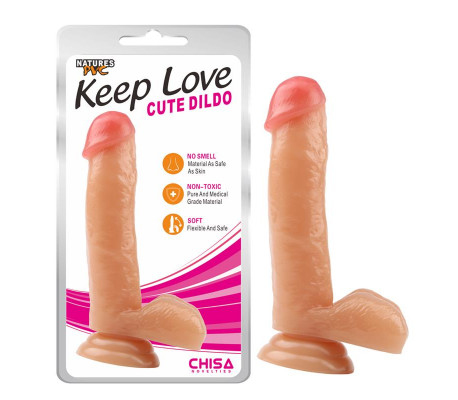Dildo Cute 17.8 x 4 cm Natural