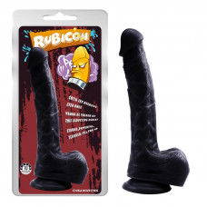 Dildo Leviathan 25.5 x 4.5 cm Negro