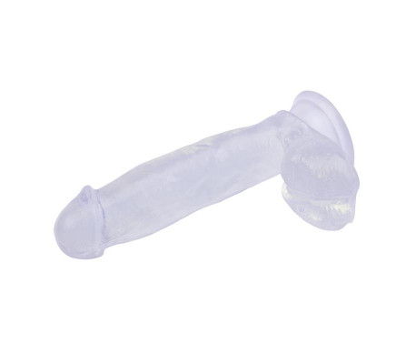 Dildo Hi-Rubber 7 Transparente