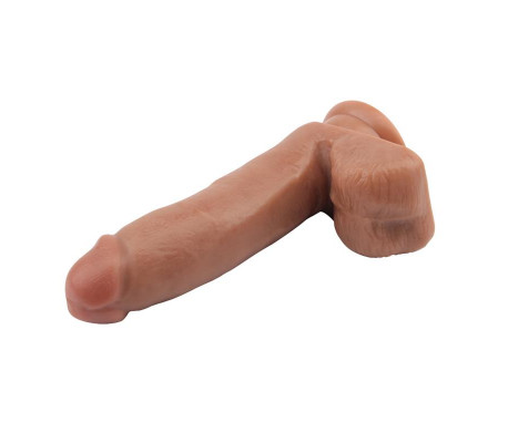 Dildo Dual density Fashion Dude 17 x 3.6 cm Bronceado