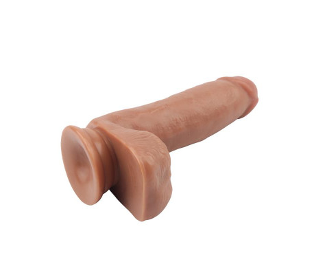 Dildo Dual density Fashion Dude 17 x 3.6 cm Bronceado