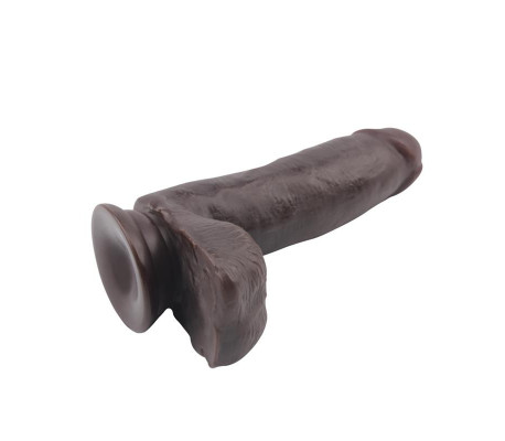 Dildo Dual Density Fashion Dude 17 x 3.6 cm Marron