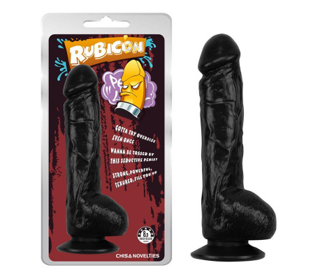 Dildo Orgasm Stealer 23 x 4.1 cm Negro