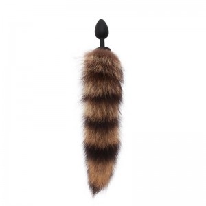 Plug Anal con Cola de Pelo Foxy Anal Tail Plug
