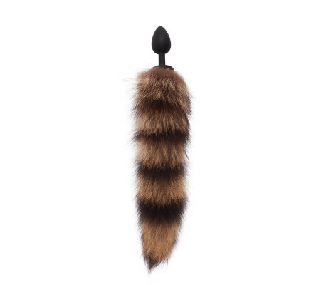 Plug Anal con Cola de Pelo Foxy Anal Tail Plug