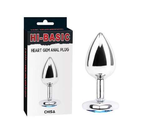 Plug Anal con Gema Heart Gem