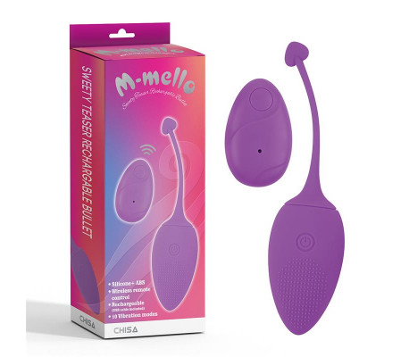 Huevo Vibrador Control Remoto Sweety Teaser USB 5.7