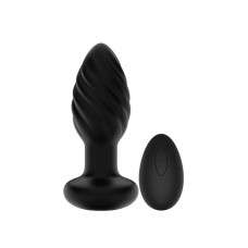 Spiral Mellow Plug Anal con Vibración y Control Remoto