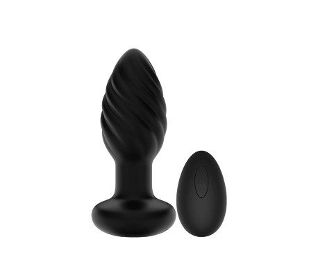 Spiral Mellow Plug Anal con Vibración y Control Remoto