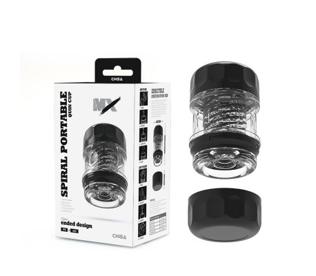 Spiral Portable Quin Cup Masturbador Masculino