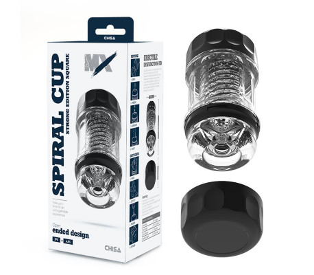 Spiral Cup Strong Edition Square Masturbador Masculino