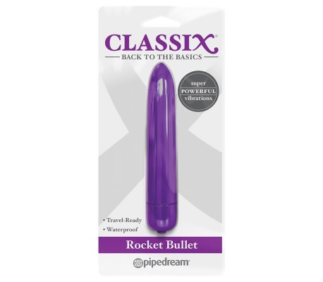 Classix Bala Vibrador Rocket Púrpura