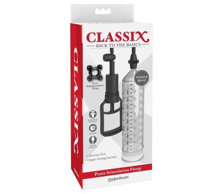 Bomba de Succión Texturizada para el Pene 62 cm