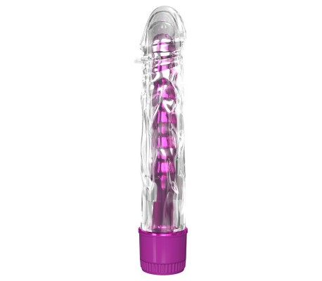 Vibrador Mr. Twister Rosa Metálico 17 cm