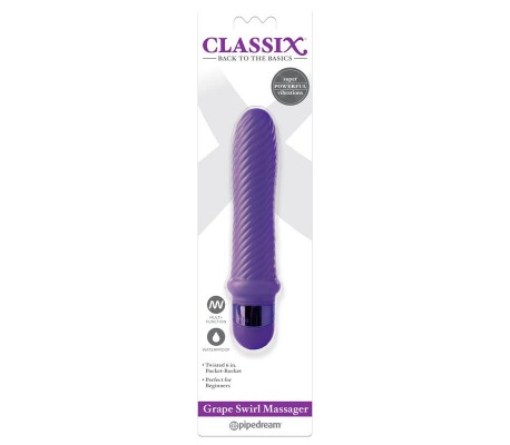 Vibrador Grape Swirl