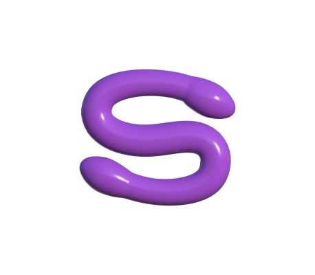 Dildo Doble Whammy Purpura