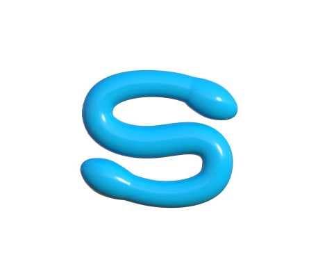 Dildo Doble Whammy Azul