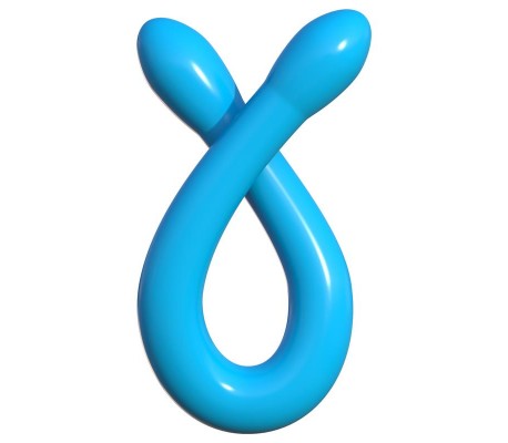 Dildo Doble Whammy Azul
