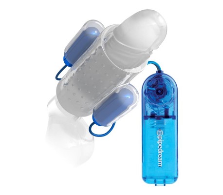 Funda para Pene Doble Vibración Transparente