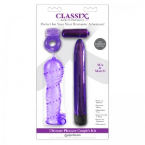 Kit para Parejas Ultimate Pleasure Purpura