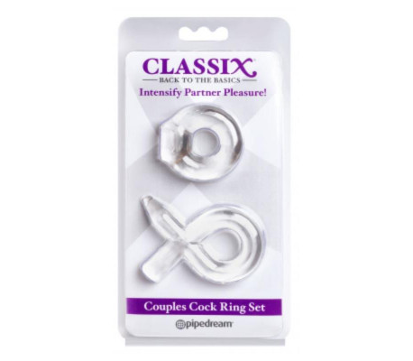 Kit de Anillos para el Pene Transparente