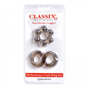 Kit Anillos para el Pene Negro