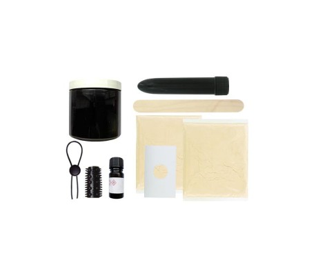 Clonador Dildo con Vibrador Negro