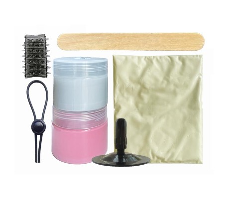 Clonador Dildo con Ventosa Rosa