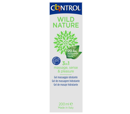 Gel de Masaje Wild Nature 200 ml