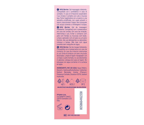 Gel de Masaje Wild Berries 200 ml