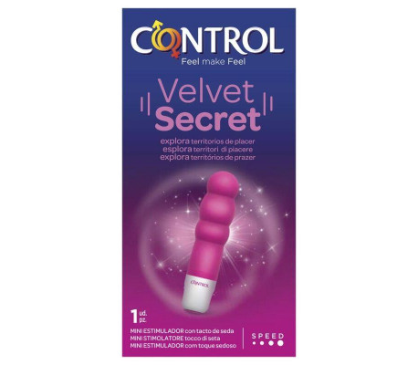 Mini Vibrador Velvet Secret 5 Funciones