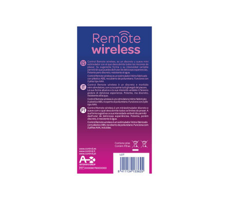 Estimulador con Control Remoto