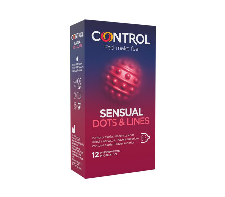 Sensual Dots & Lines - Punteados 12 uds