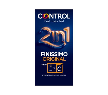 2 in 1 Finissimo Original 6 uds