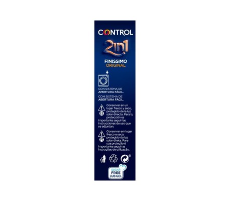 2 in 1 Finissimo Original 6 uds