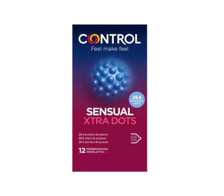 Sensual Xtra Dots - Punteados 12 uds