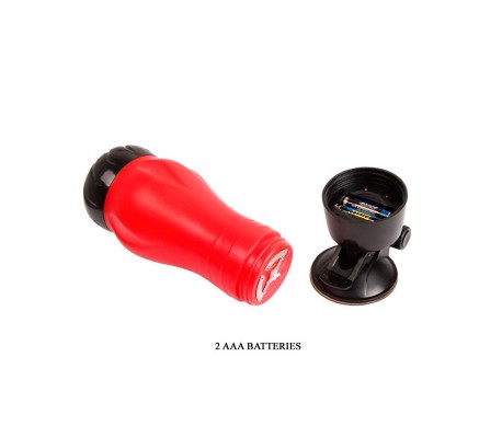 Men's stroker,  removable soft tpr sleeve, 12 func