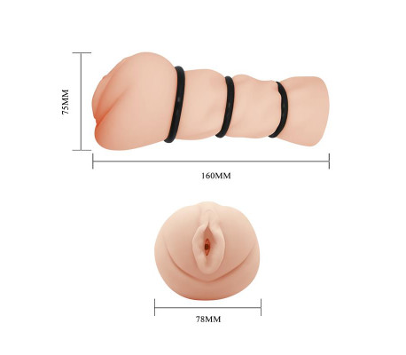 Pocket Pussy Masturbador Vagina 3D
