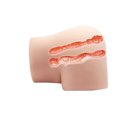 Masturbador Vagina y Ano con Vibración