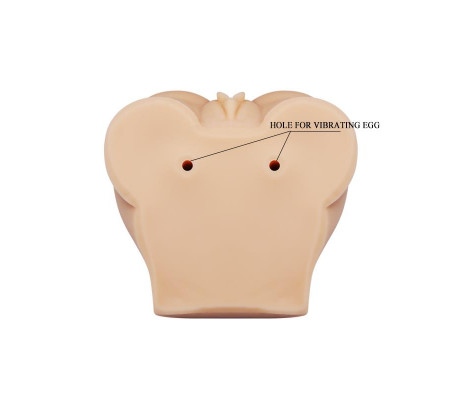 Masturbador Doble Vagina y Ano con Vibración